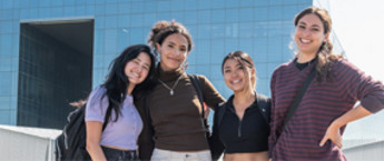 Étudiantes au campus MIL